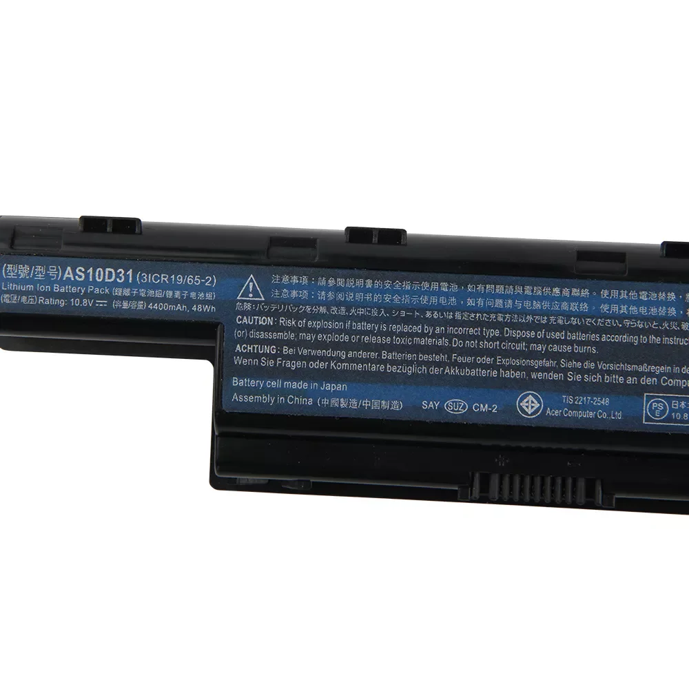 Original Replacement Battery AS10D31 For Acer Aspire 7560G 4741G 4750G 4743G 5750G 5741G E1-471G/571G AS10D81 AS10D51 AS10D71 enlarge