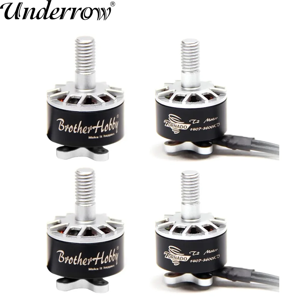 

Электродвигатель Tornado T2 1407 2800KV 3600KV 4100KV 3-4S 26AWG 16cm