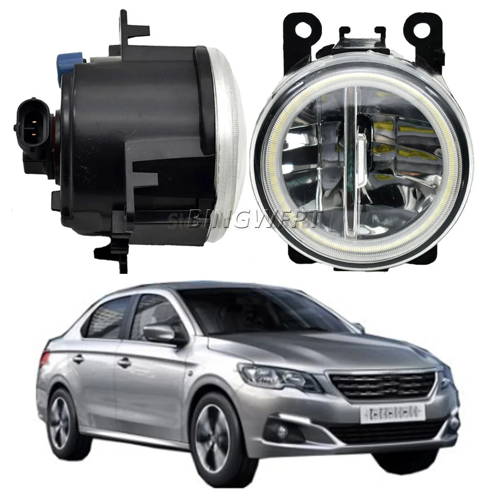 

2 шт., противотуманные фары для Peugeot 301 2012-2018