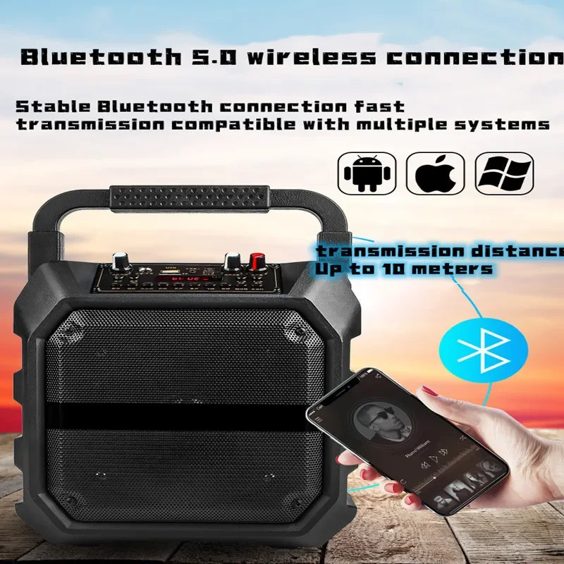 Беспроводной Bluetooth-динамик 80 Вт