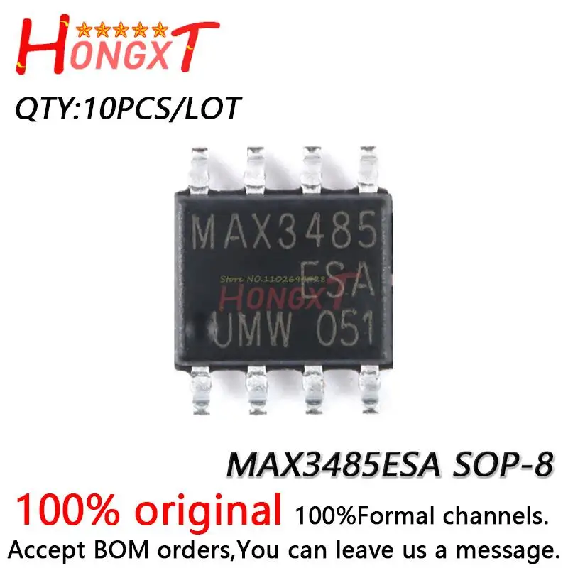 10 шт. 100% новый UMW MAX3485ESA SOP-8 полудуплексный RS485/RS422