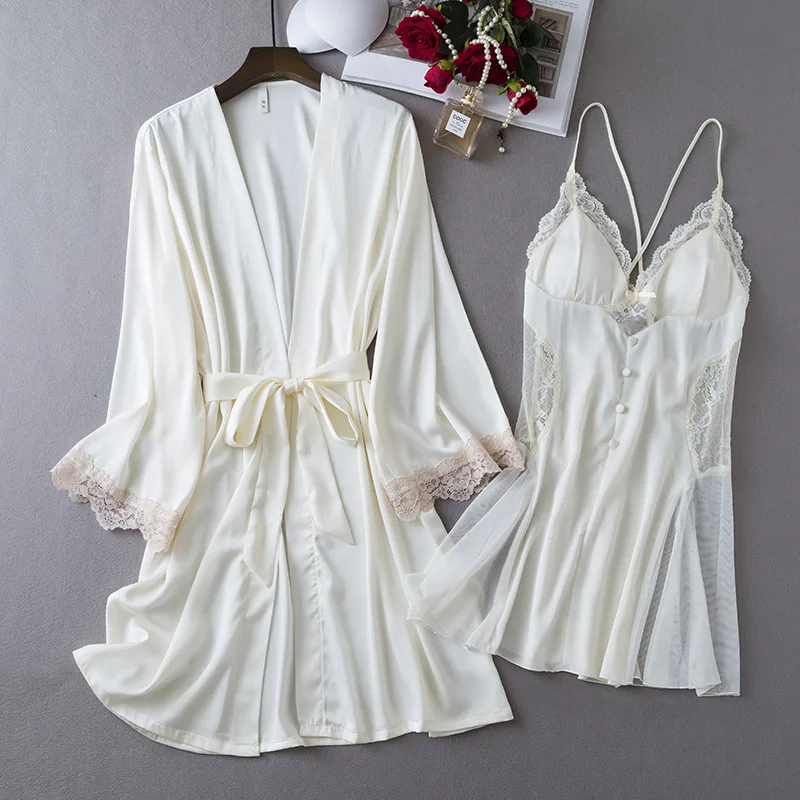 Προϊόντα 2 pcs satin lace wedding women s clothing