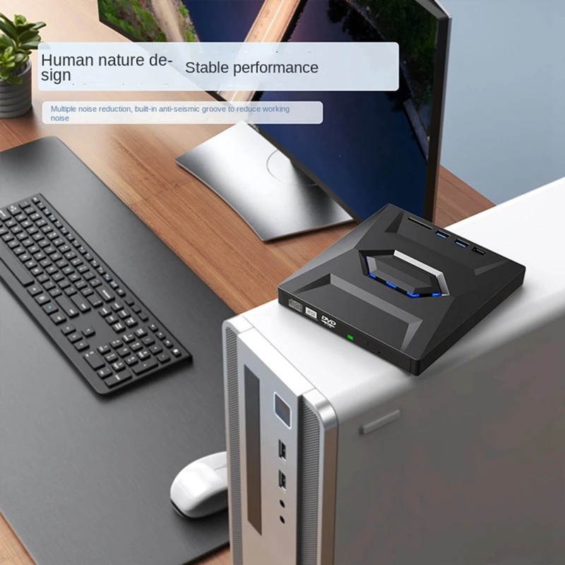 USB 3.0 Type C внешний CD DVD RW привод записывающее портативное устройство супер-привод