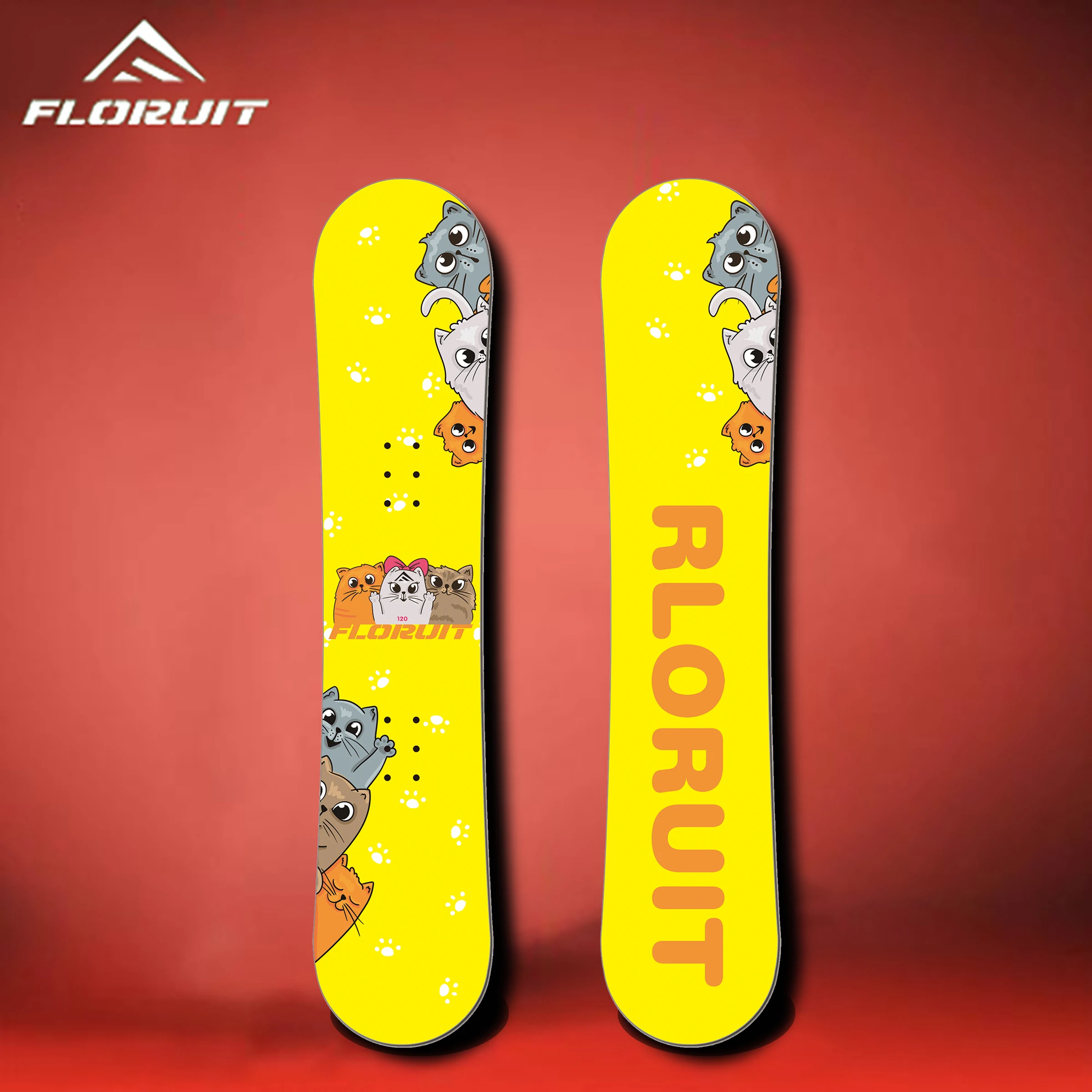 Фото Сноуборды FLORUIT для детей и детей, вездеходные лыжи №2