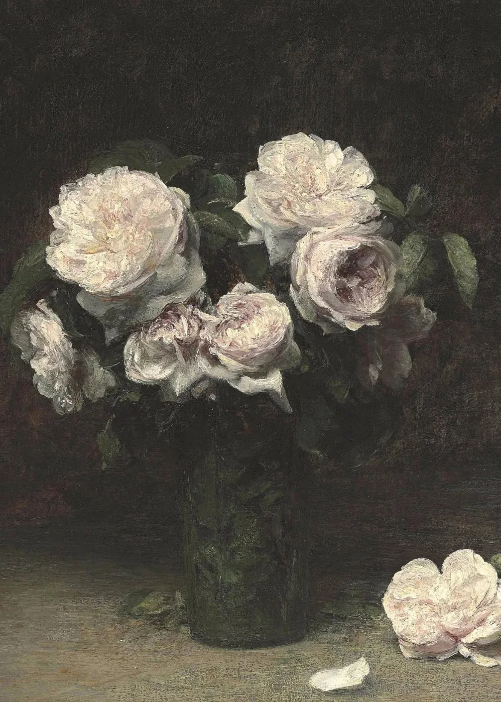 

Печать на холсте «Натюрморт с цветами»