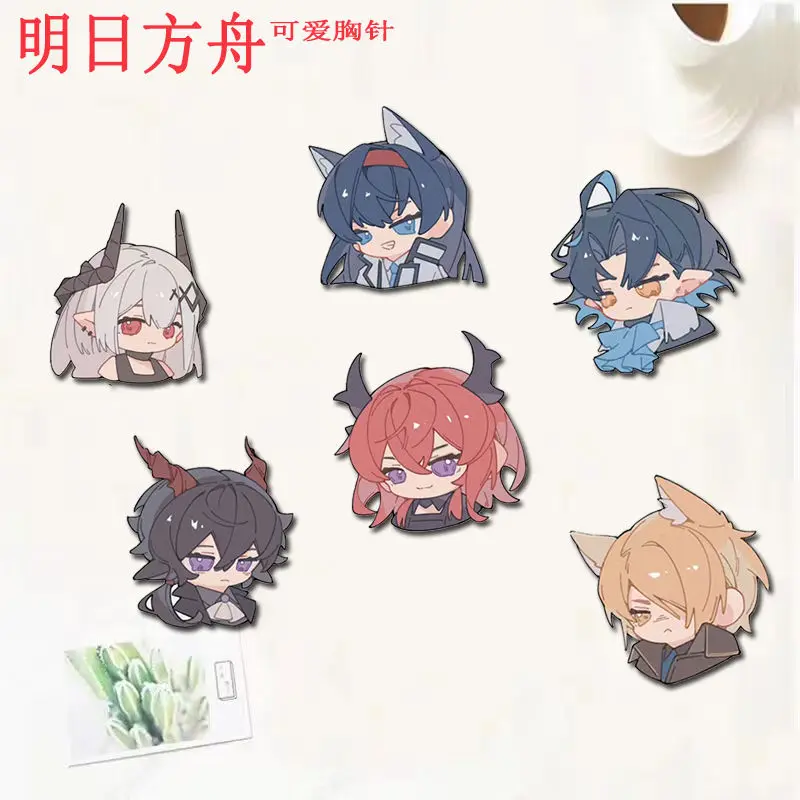 Брошь-брелок в стиле аниме Рыцари