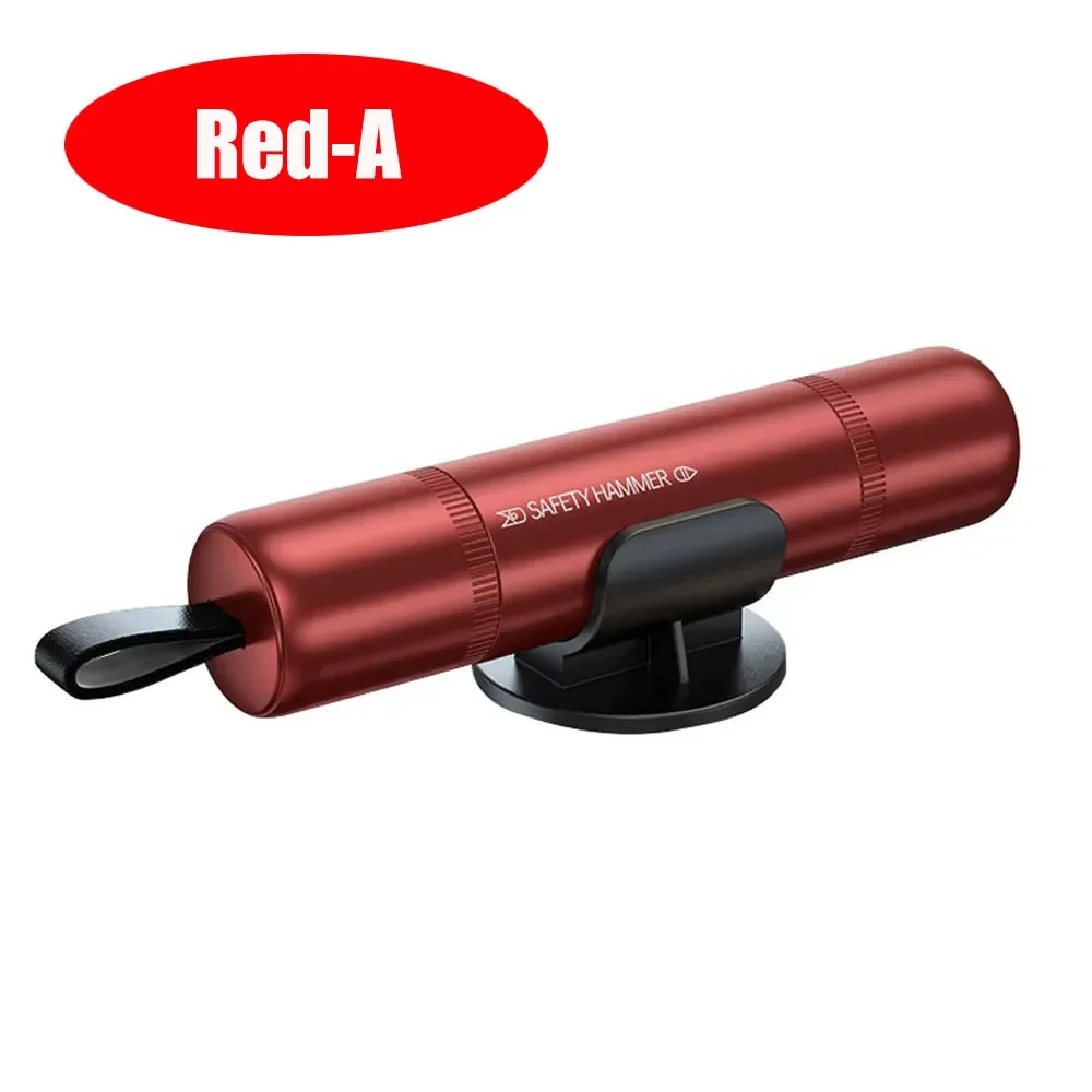 

Автомобильный безопасный молоток 2 в 1, мини-аксессуар для интерьера автомобиля с ремнем безопасности, инструмент для резки стекла, оконный выключатель, автомобильный аварийный набор инструментов