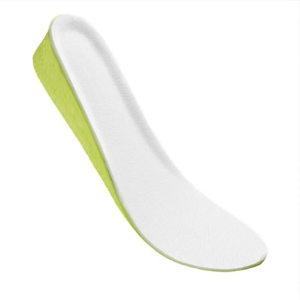 Polyurethane Shoes Insole Soft Shock Absorption Running Sport Insoles Pad Invisible Elevation Shoe Bottom Elastic Insoles images - 6