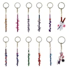 Брелок с лезвием призрака, оружие катаны, брелок для ключей, новый аниме, убийца демонов, киметасу, No Yaiba, акриловый брелок с мечом танджиру