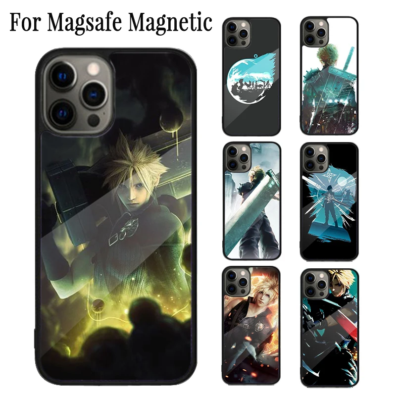Фото Чехол для телефона с магнитом для iPhone 15 14 Plus 13 12 Mini 11 Pro Max Magsafe №1