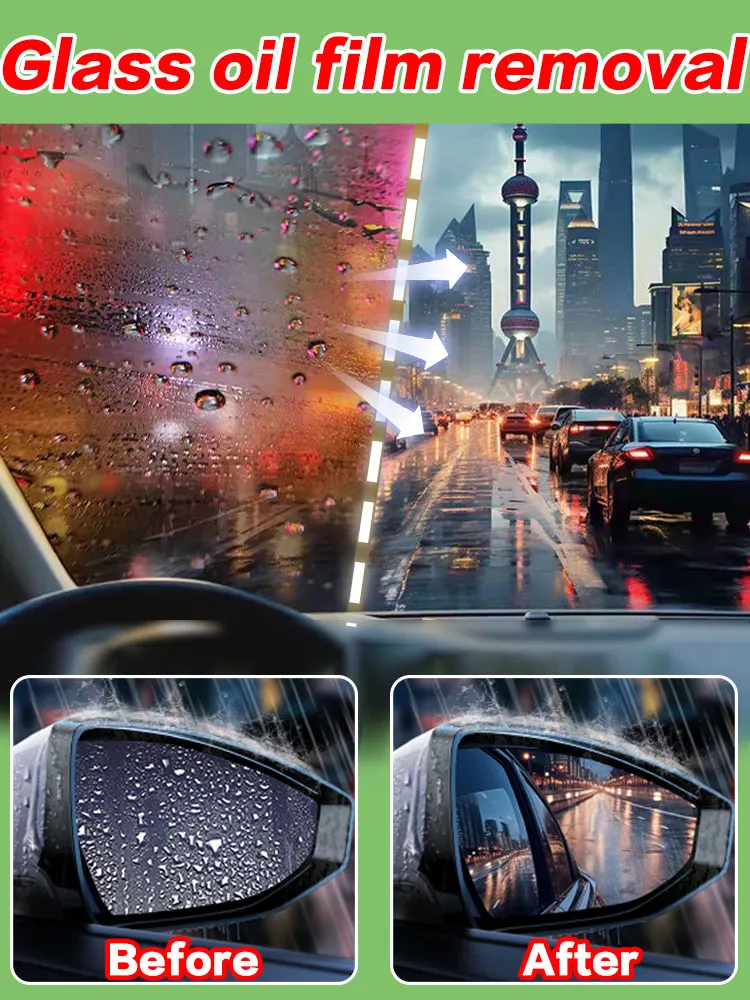 Удаление масляной пленки из стекла быстрая очистка лобового автомобиля
