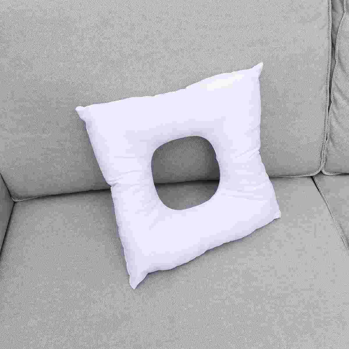 Розовая квадратная массажная подушка для лица спа-красота парков подголовник