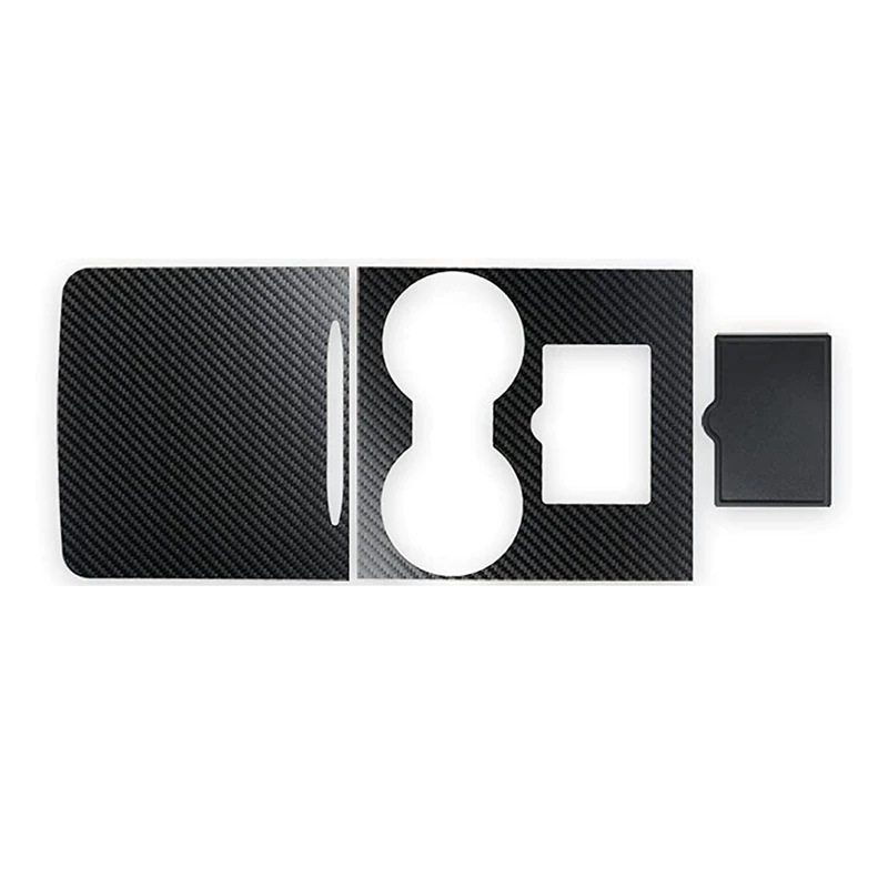 Для Tesla Model 3 Y 2021 Центральная панель консоли обмотка крышка патч набор аксессуаров