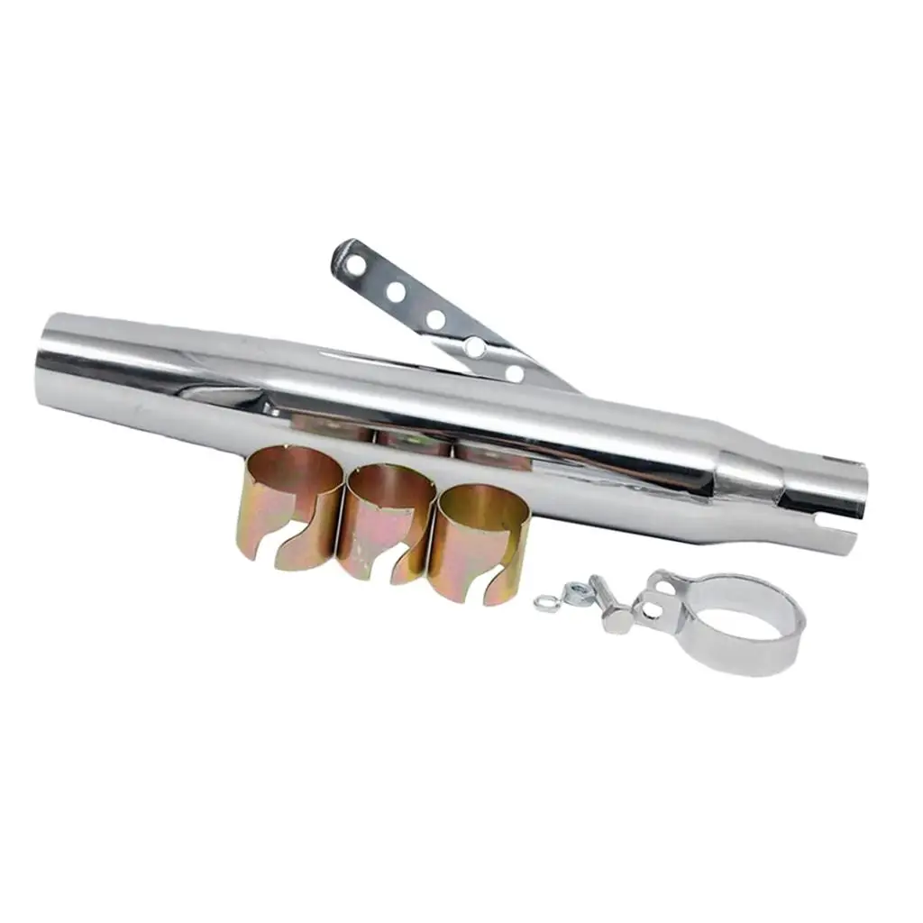

Stainless Steel Antiqued Vintage Exhaust for Motorcycle