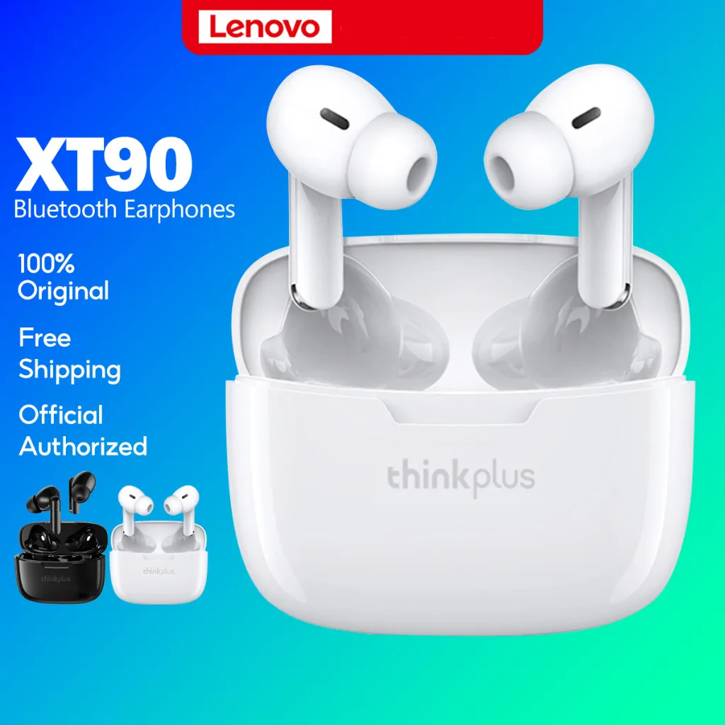

Thinkplus XT90 TWS Bluetooth Earphone IPX5 Waterproof Sport Wireless Earbuds Newest Mini Bluetooth Headphone Support Call Video