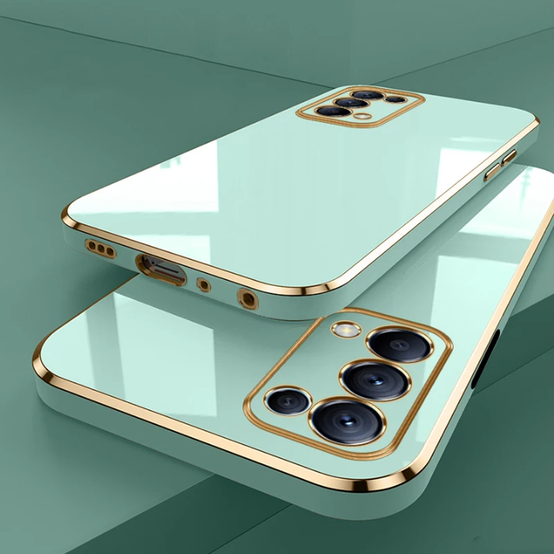 

Glossy Plating Soft Cover For OPPO Realme C11 C12 C15 C17 C20 C21Y C25S C25 C35 A16 A32 A35 A36 A54 A74 A76 A83 A91 A94 A96 Case