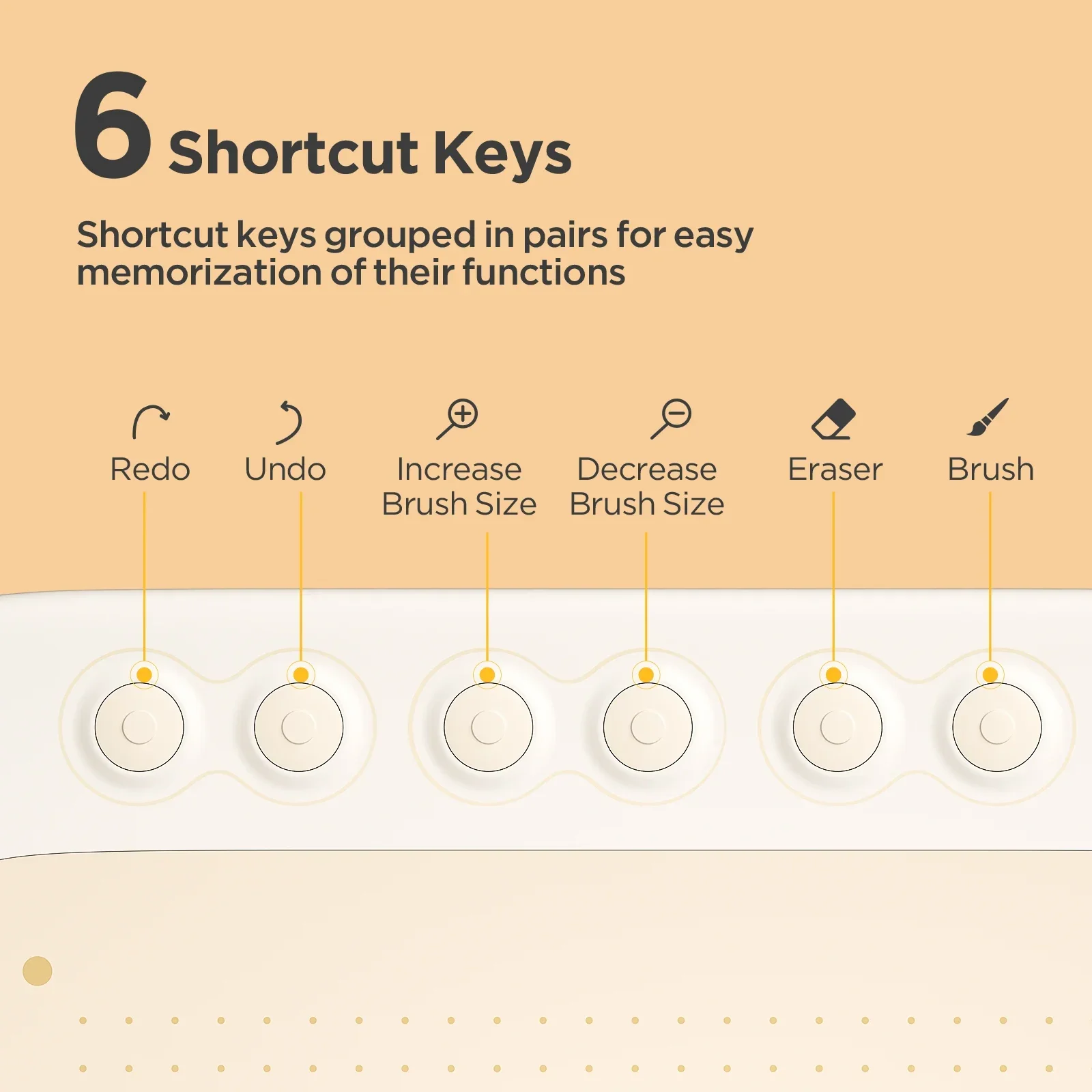 Ugee Q6 6*4 дюйма Графический планшет Цифровые планшеты с функцией наклона 6