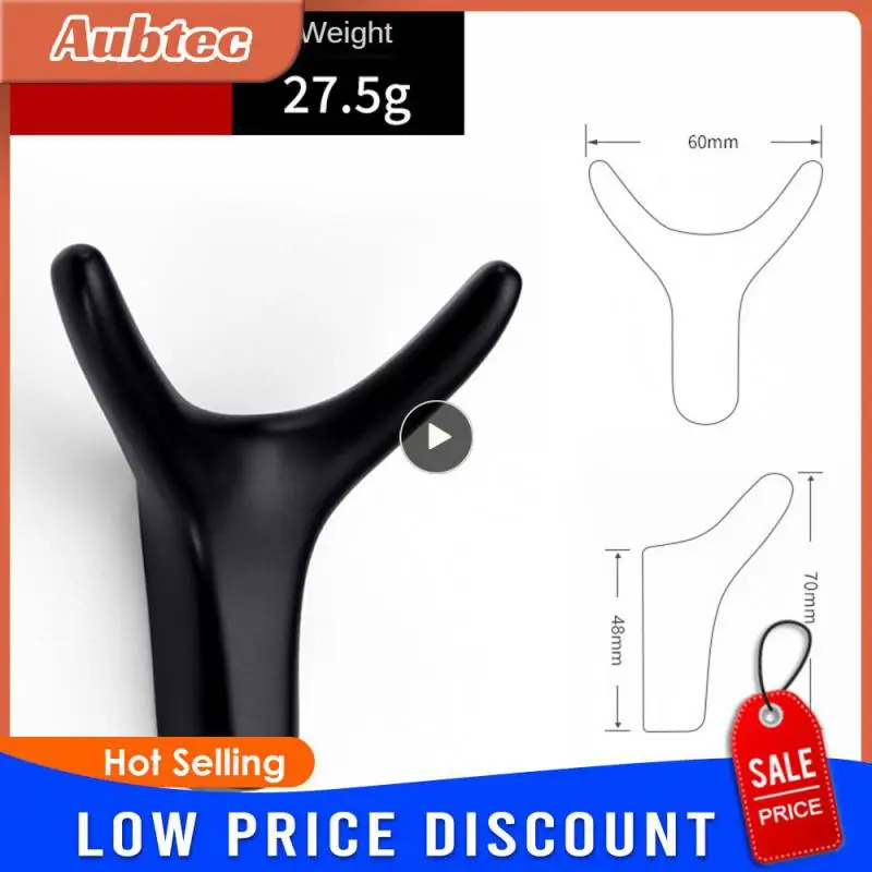 Креативный дизайн Ox Horn настенный крючок из цинкового сплава двойная вешалка для