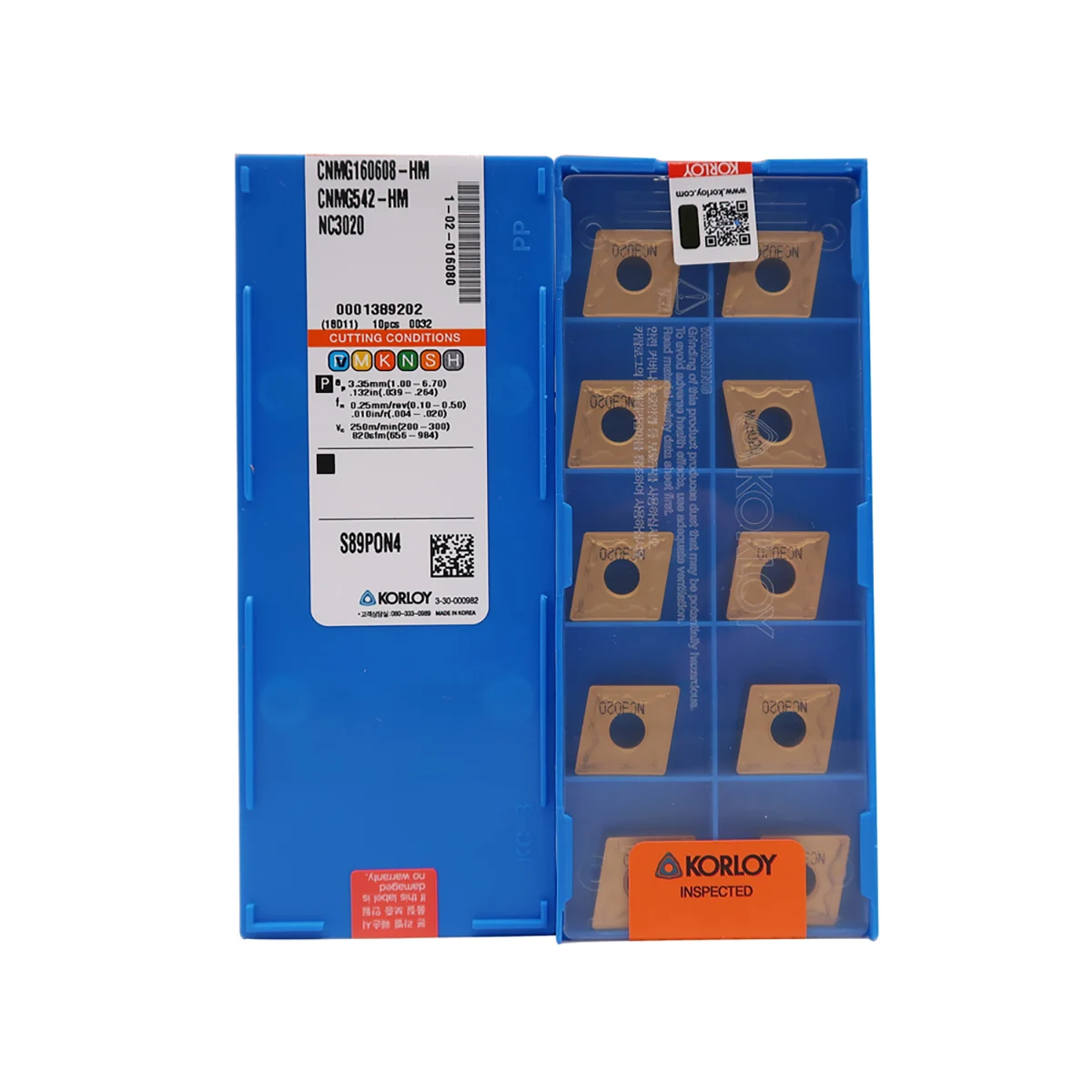 

KORLOY 100% Original CNMG160608 HM NC3030 NC3120 NC3020 CNMG16 Turning Tool CNMG Insert Quality CNC Lathe Insert Tools