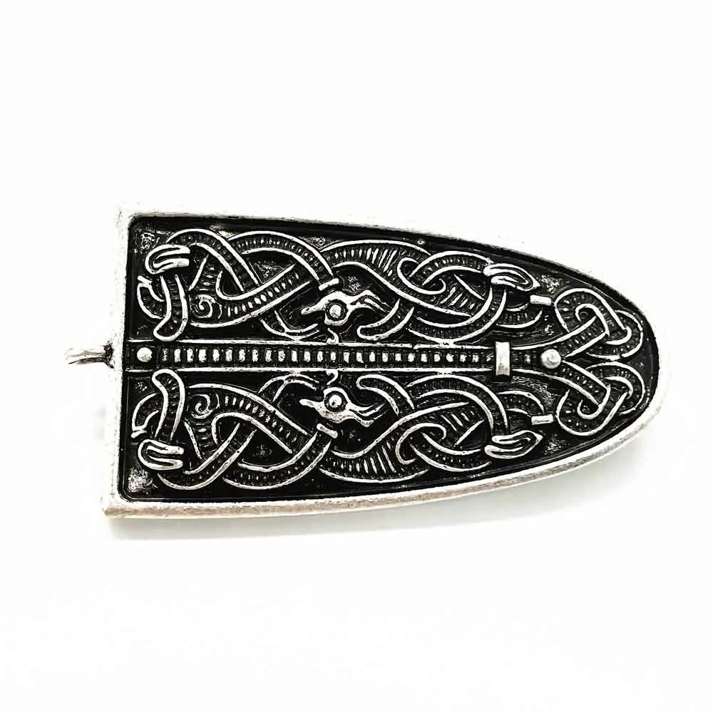 

Nostalgia Viking Dragon Brooches Medieval Backpack Pins For Women Men Badges Broches Jewellery