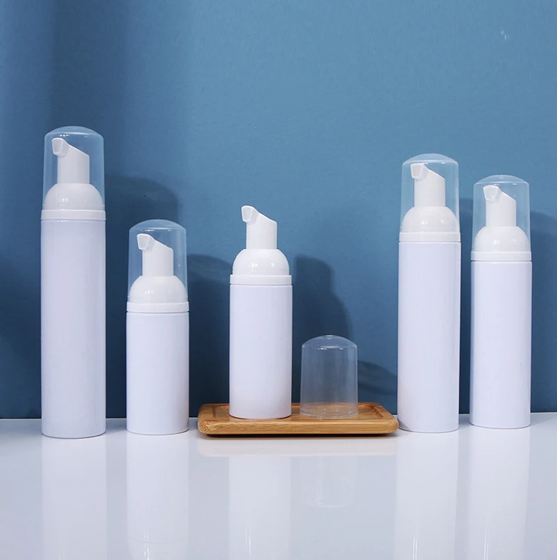

0/40/50/60ml Press Foam Bottle Plastic Refillable Mini Cosmetic Bottle Foaming Soap Dispenser Pump Bottles Travel Accessories