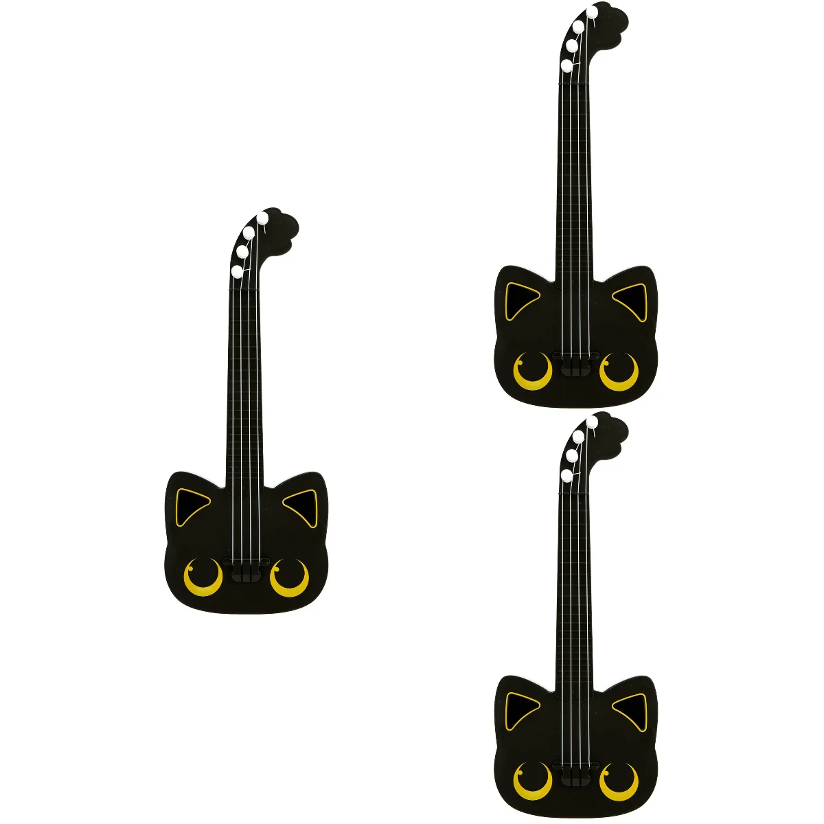 

3pcs Kids Guitar Available Musical Instrument Playing Ukulele Beginner Plaything