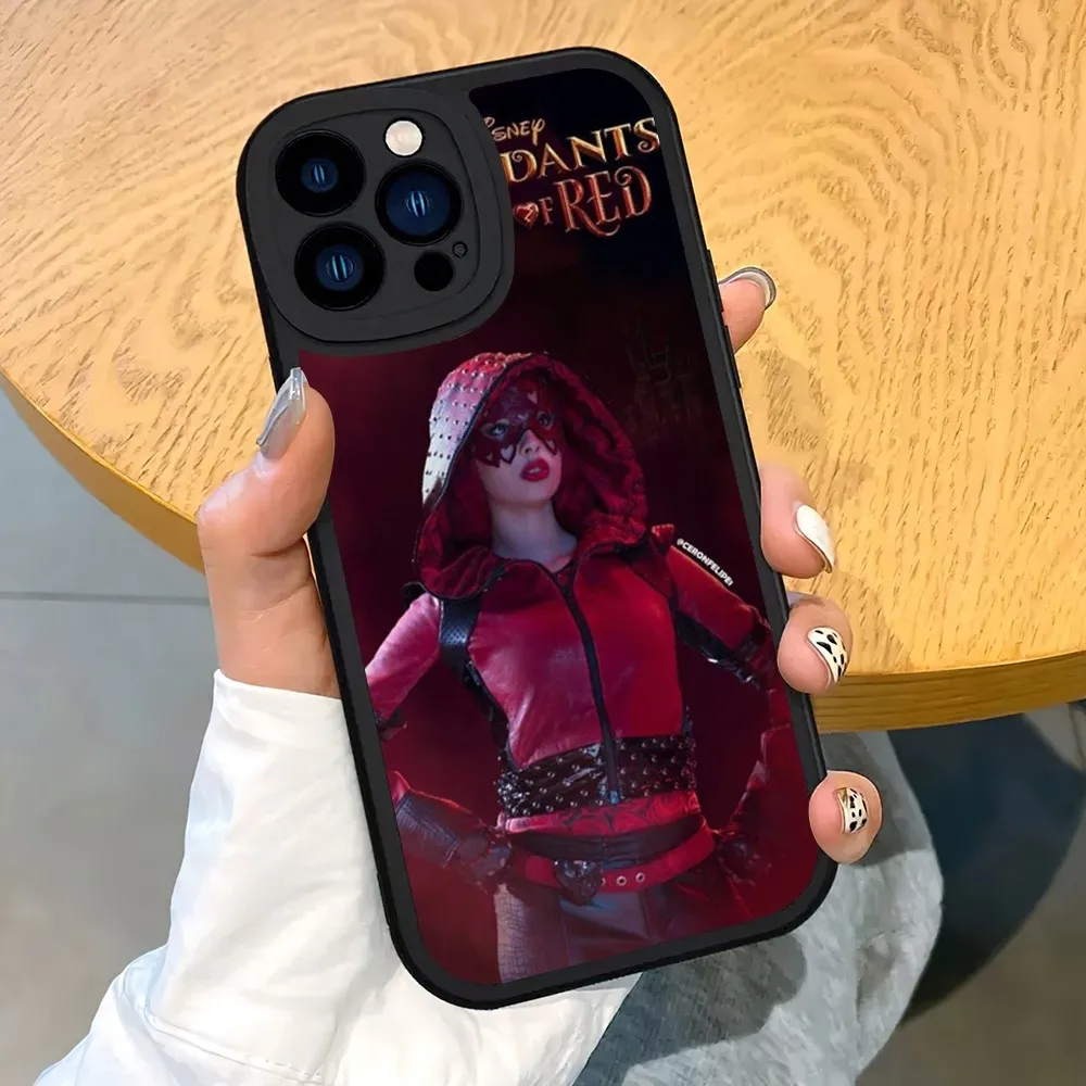 Чехол MINISO для телефона с изображением потоков красного цвета iPhone 14 15 11 12 13 X XR Pro MAX