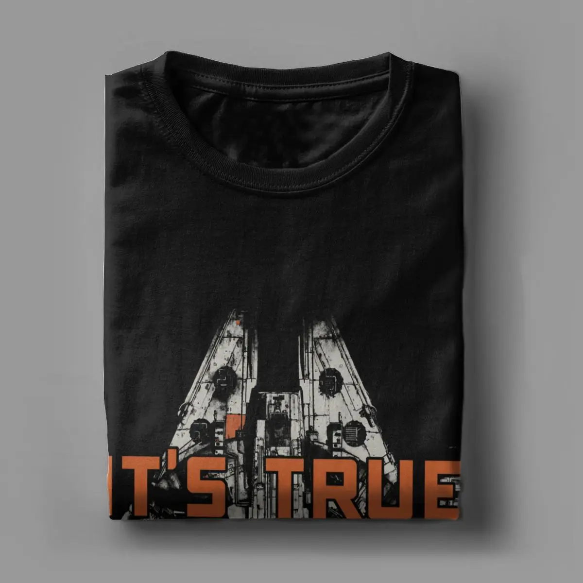 Футболка мужская с коротким рукавом и круглым вырезом из натурального хлопка |