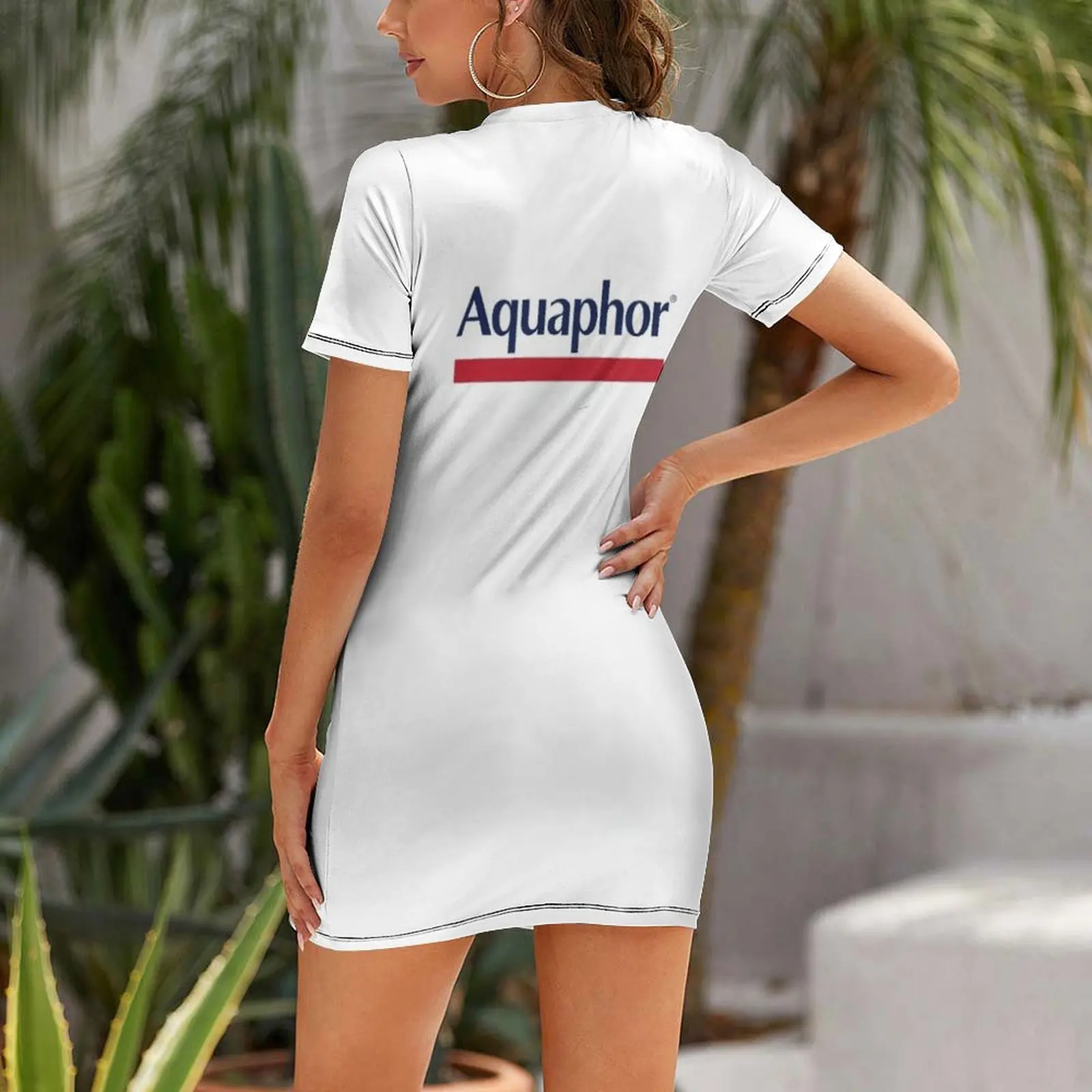 Платье Aquaphor с короткими рукавами пляжное платье роскошное вечернее женское для