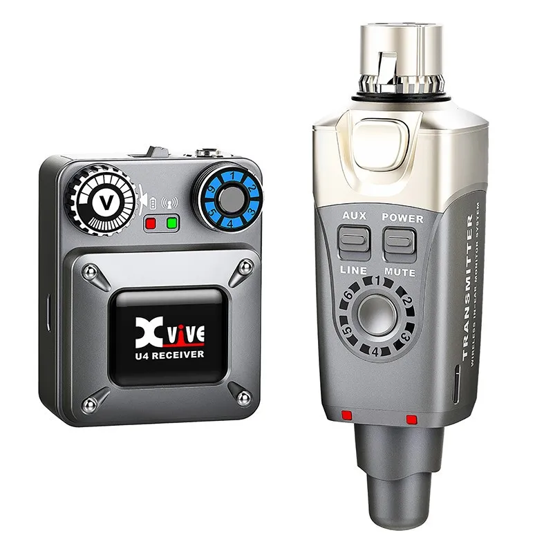 

XVIVE U4 IN-EAR Monitor Wireless System 30m Range Transmitter and Receiver for Live Show