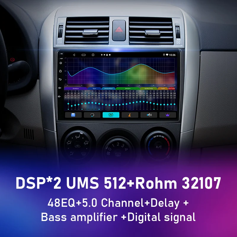 9 android car stereo radio for toyota corolla e140150 2007 2008 2009 2010 2011 2012 2013 multimedia player 2 din dvd speakers free global shipping