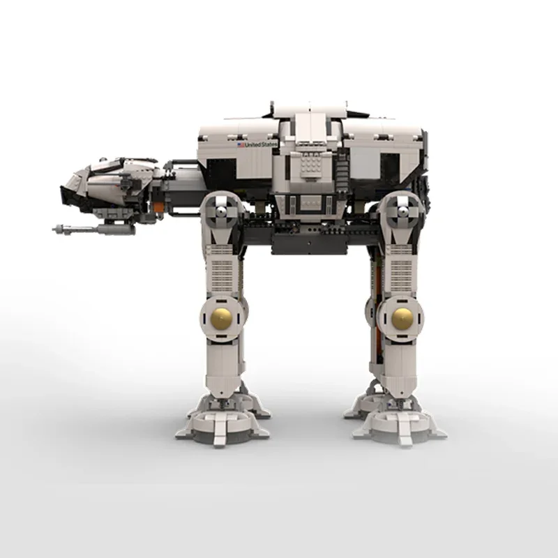 Moc 4358 шт. звездная битва фильм лунные ходунки AT-AT строительные блоки сборка