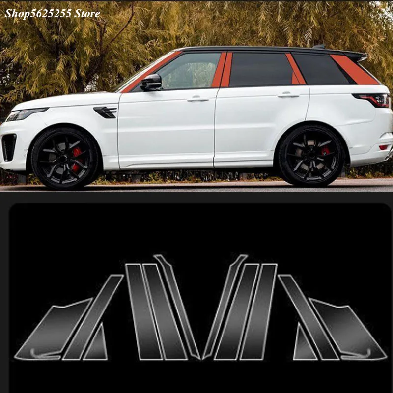 

Center Pillars B-Pillar Protection Sticker for LAND ROVER RANGE ROVER SPORT 14-22 Accessories TPU Transparent Protective Film