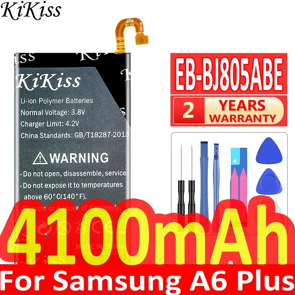Аккумулятор KiKiss для Samsung GALAXY A7 A6 J7 (Plus Pro 2015 2017 2018) J6 + A6Plus J7Pro SM-A720 A720F SM-J730F A710 A700 A605G