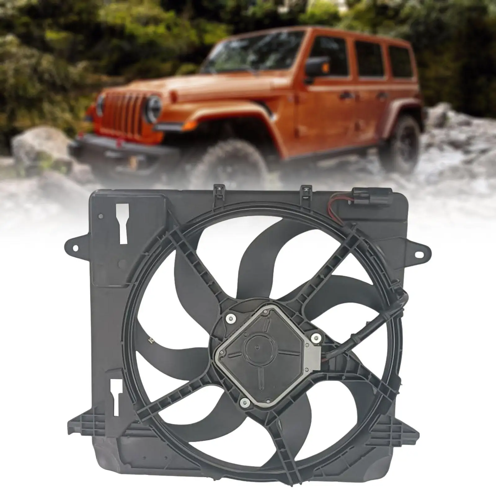 Вентилятор охлаждения радиатора 68143894AA для Jeep Wrangler 3 6l