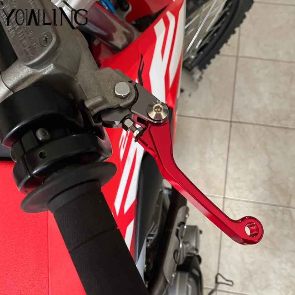 Поворотные тормозные рычаги с ЧПУ для Kawasaki KLX230R KLX 230R 2020 2021 алюминиевые ручки