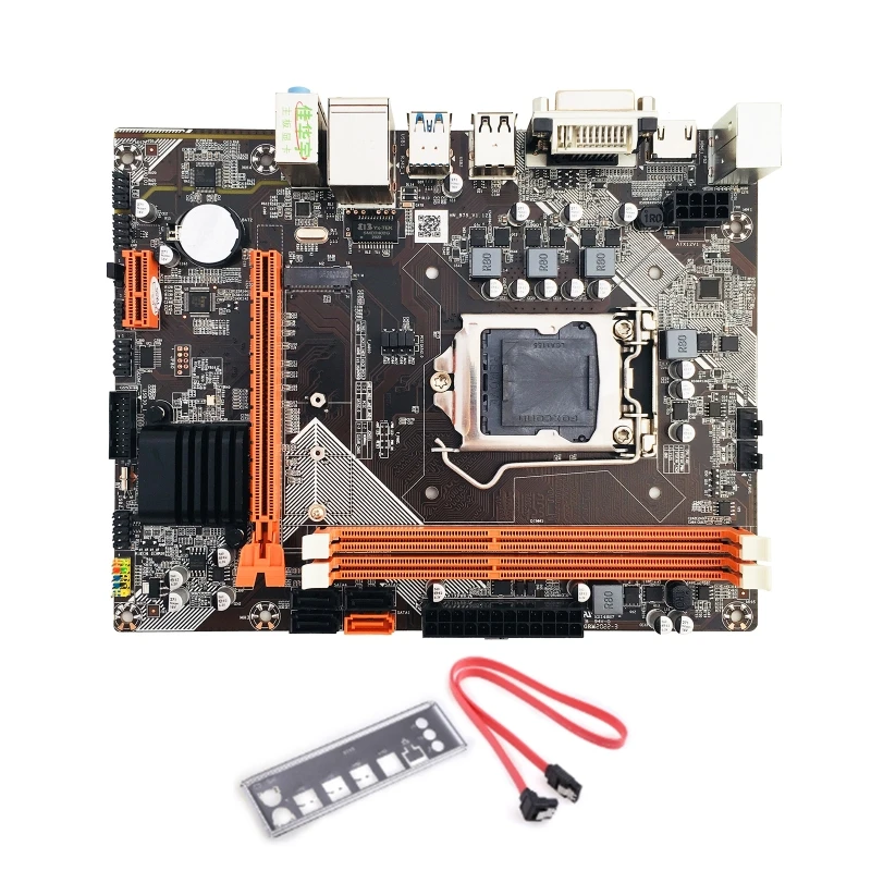 

B75-M2 LGA1155 Socket M-ATX Motherboard Support Integrated Graphic Card VGA DVI RJ45 100M 2x PS/2