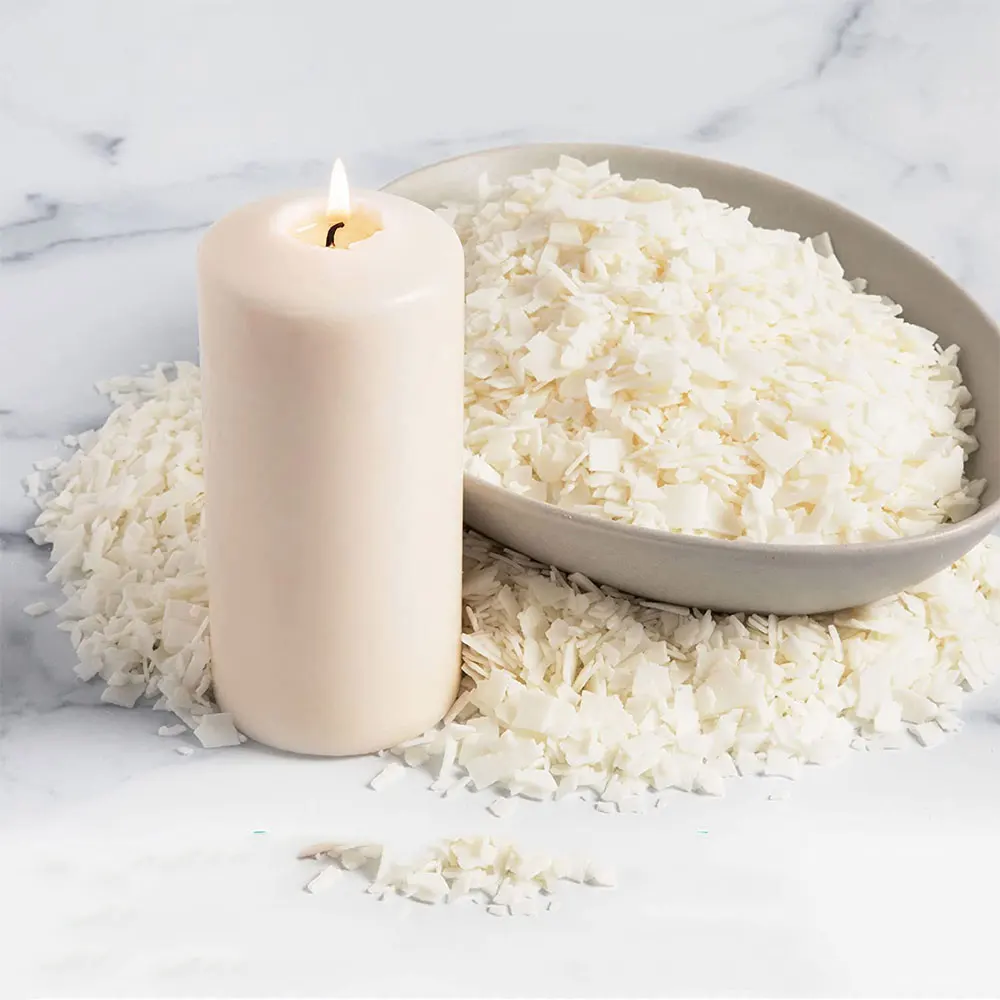 

Natural Soy Wax beens for Candles Make DIY Candle Making Supplies Smokeless Candl Wick Raw Material Soybean Wax Handmade Beeswax