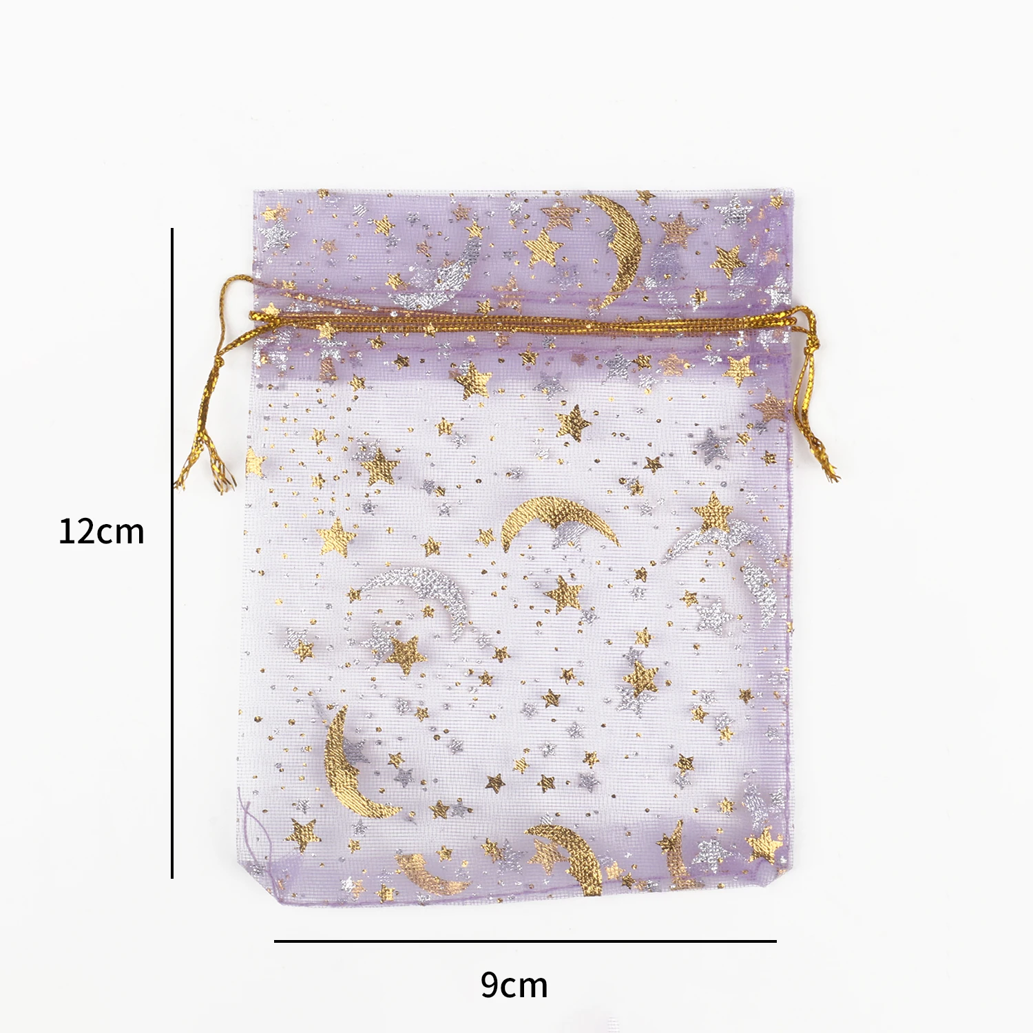 

Сумки для украшений LASOFAMIRE органза 50 шт.