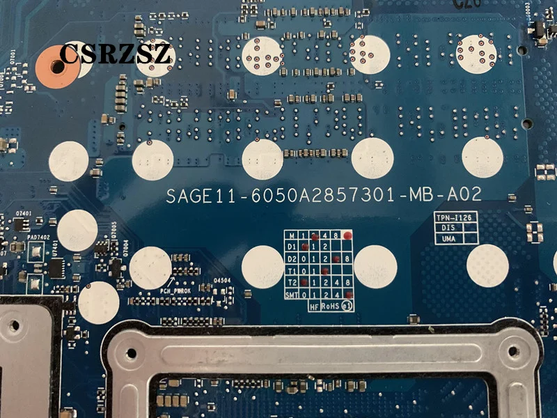 Материнская плата CSRZSZ для ноутбука HP 17-U с процессором i7-7500u 940MX 6050A2857301 100%