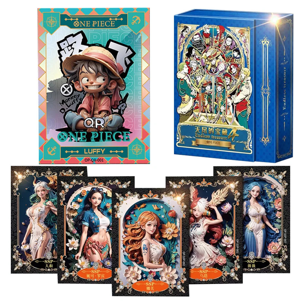 

26th One Piece Hobby Endless Treasure Anime Luffy Zoro Sanji Shanks Rare Cards Collection Limited Edition Cards Kid Toys Gifts