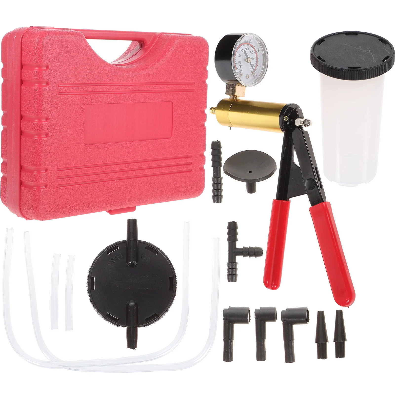 

1 Set Car Brake Bleeder Kit Manual Vacuum Bleeding Brake Fluid Bleeder Tools