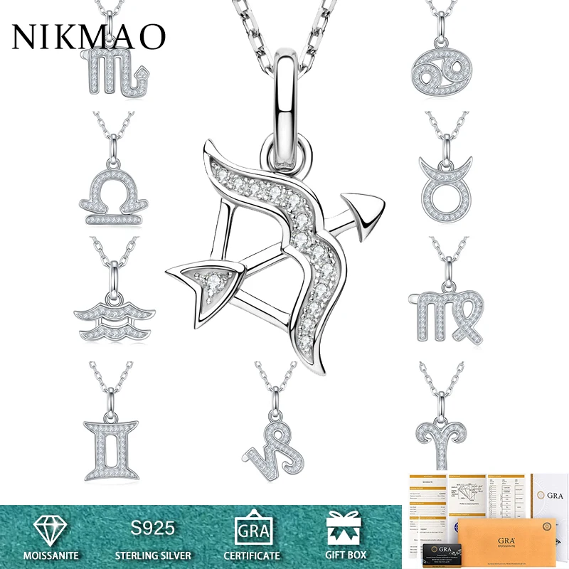 Ожерелья с созвездиями из серебра 925 пробы 1 мм D-образный Цвет VVS1 аксессуары со