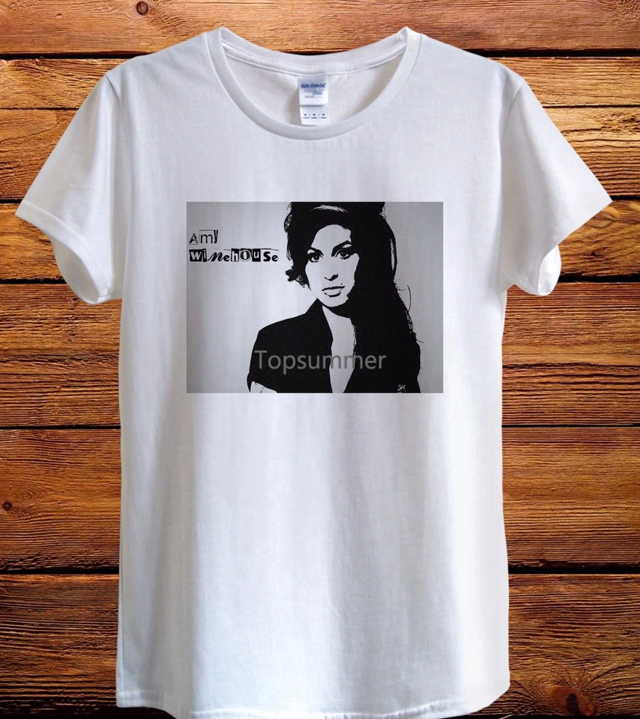 

Women'S Tee Amy Winehouse New Design T-Shirt Men Unisex Women Fitted Rock 100% Cotton New Bm Loose-Fitting Tops Shirt