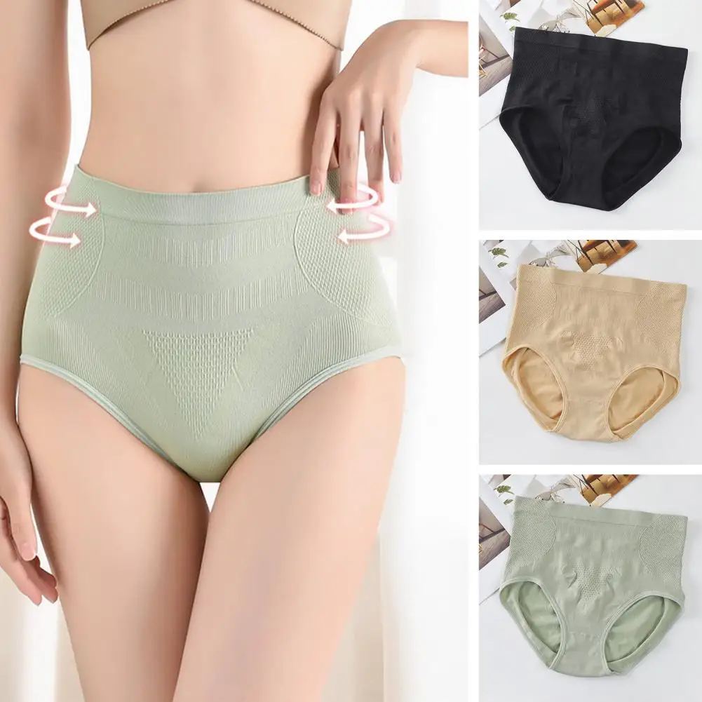 

High Rise Tummy Control Women Panties Butt Lifter Women High Waist Shaping Panties for Women Breathable Body Shaper Tummy