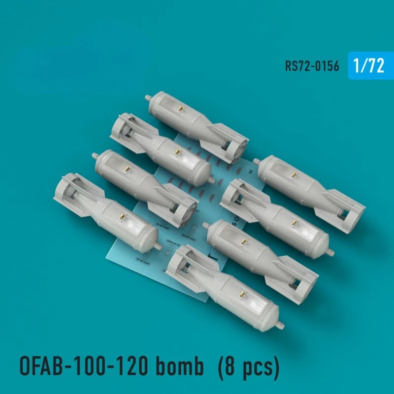 

1/72 OFAB-100-120 Resin Bomb Model for Russian Fighter Jet (without Sticker)
