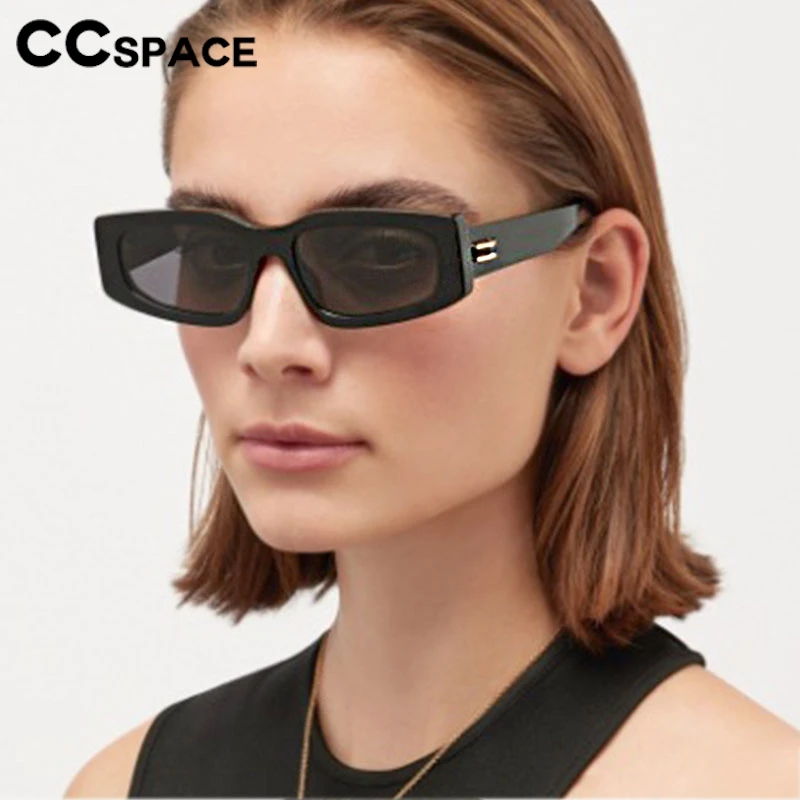 Прямоугольные Винтажные Солнцезащитные очки женские повседневные