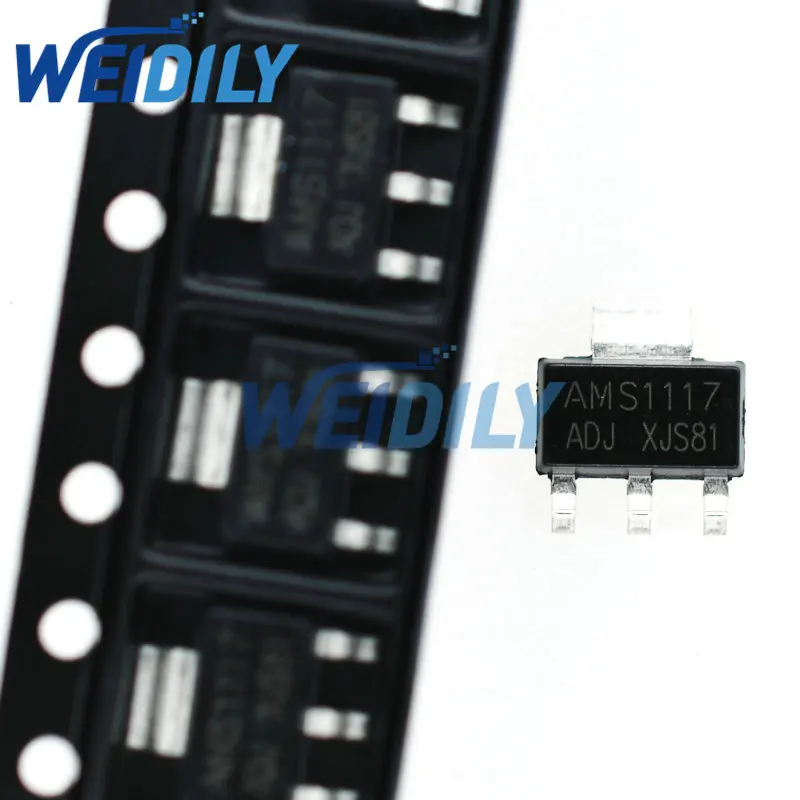 

10 шт., задний регулятор LM1117 AMS1117