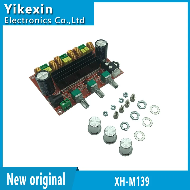 XH-M139 новая 2 1 канальная плата цифрового усилителя высокой мощности TPA3116D2 мощность