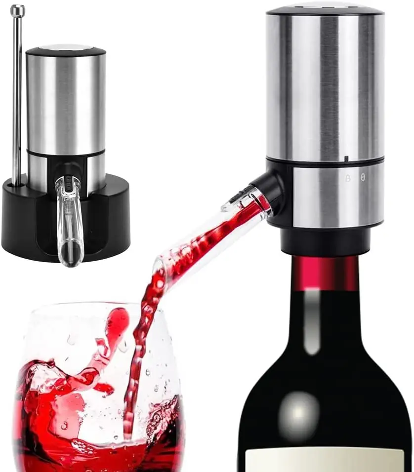 

Electric Wine Decanter Wine Aerators Electric Automatic Wines Dispenser Decanator Pourers Spout Wine Separator Accessories